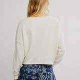 See Me Pullover - White Combo