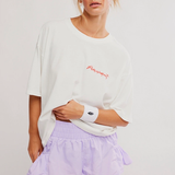 Logo Tackle Tee w/o Pock - Urban Buti White