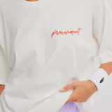 Logo Tackle Tee w/o Pock - Urban Buti White