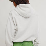 Final Call Hoodie - White Heather Grey