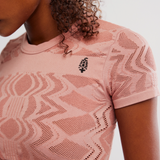 Run the Distance Baby Tee - Petal Combo
