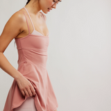 Baseline Tennis Dress - Petal Combo
