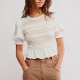Maxey Knit Top - Ivory