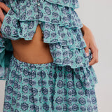 Ruffle Me up Shorts - Seaglass Combo
