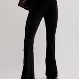 Penny Pull On Velvet - Black