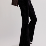 Penny Pull On Velvet - Black