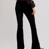 Penny Pull On Velvet - Black