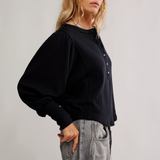 Quinn Knit Top - Black