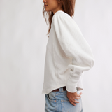 Quinn Knit Top - Ivory