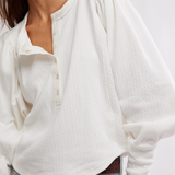 Quinn Knit Top - Ivory