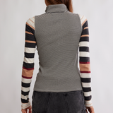 Avery Zip Up - Black Combo