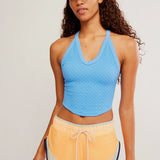 All Clear V Neck Holiday Jacqu - Riviera Blue Holiday