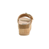 Natural Palm Island Platform Sandal