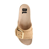 Natural Palm Island Platform Sandal