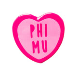 Sorority Sweet Heart Button