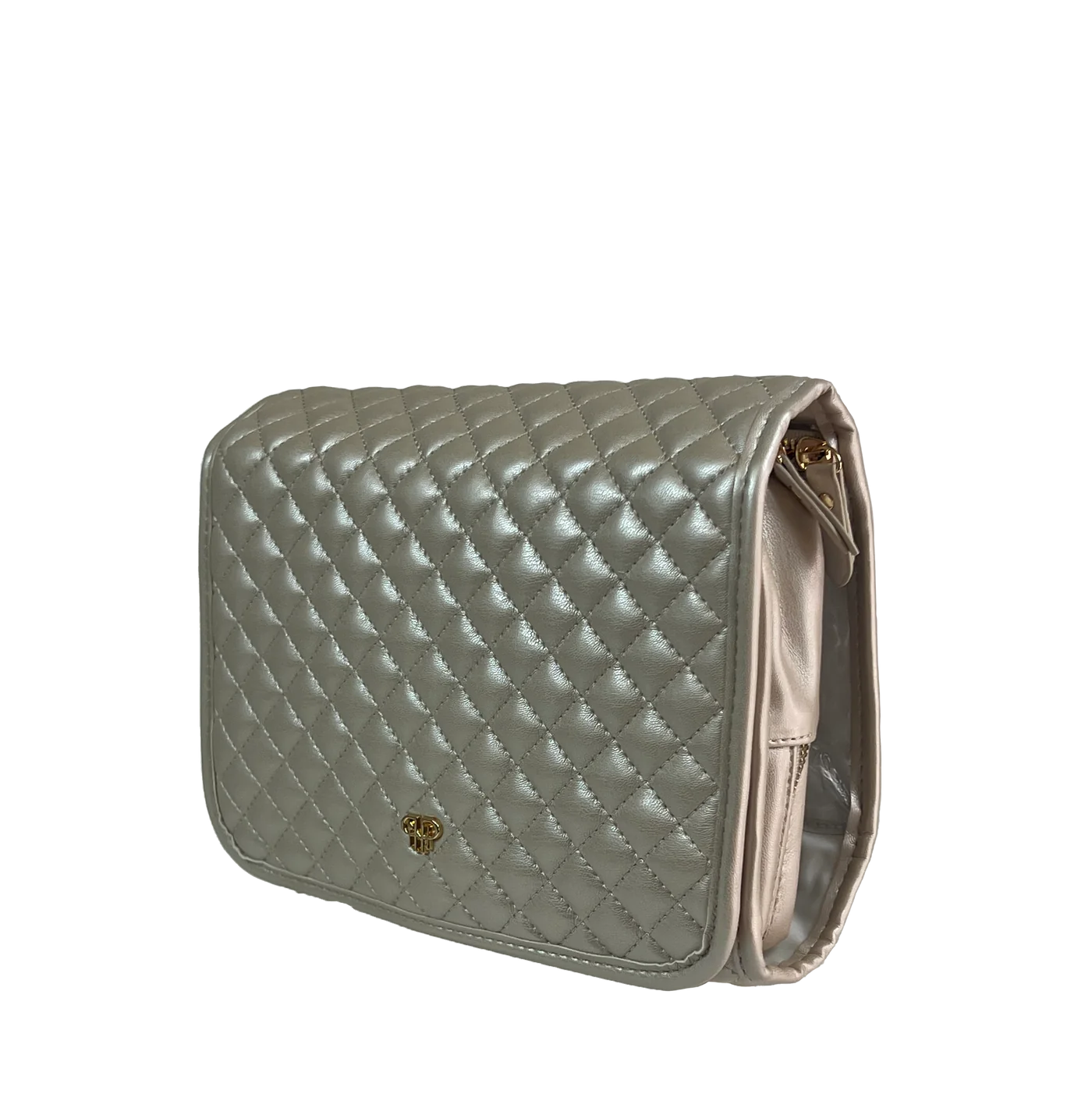 Getaway Toiletry Case - Pearl Quilted
