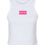 Phi Mu White Tank