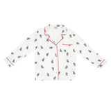 White + Mistletoe Full-Length Bamboo PJ Set