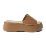 Solar Platform Sandal - Brown