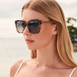 Bella - Espresso Tortoise + Grey Gradient Lens + Polarized