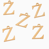 Gold Greek Life "Zeta" Charm