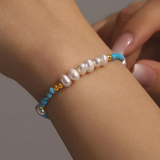 Clément Boho Pearl Beaded Bracelet