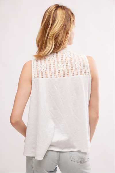 Sunkissed Top - Ivory