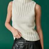 Mila Turtleneck Knit Vest