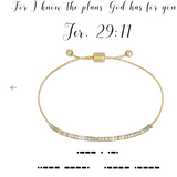 Jeremiah 29:11 Bracelet