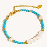 Clément Boho Pearl Beaded Bracelet