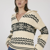 Winter's Night Half Zip Sweater