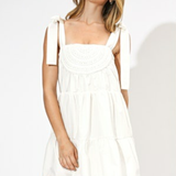 Fia Crochet Detail Babydoll Mini Dress