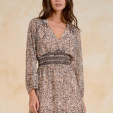 Sienna Smocked Waist Mini Dress
