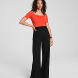 Spanx Supersmooth Perfectfit Ponte Wide Leg Pant