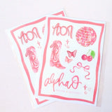 Sticker Sheet