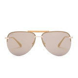 Tahoe Brushed Gold Gold Mirror