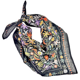 Handker Rainbow Meadow Floral Cotton Bandana Scarf