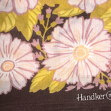Handker Blush Daisy Large Floral Cotton Bandana
