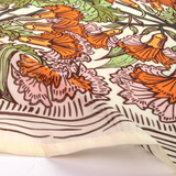 Handker Marigold Meadow Oversized Floral Cotton Bandana
