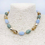 Seaside Serenity Natural Stone Necklace