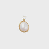 Gold Baroque Pearl Charm