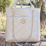Kinzley Tote in Pearl