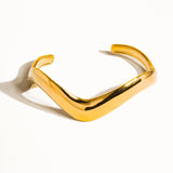 Corey Gold V Shaped Bracelet