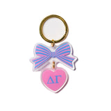 Sorority & Greek Bow-Dacious Keychain