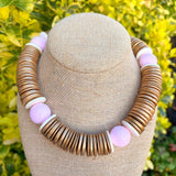 Desert Blush Statement Necklace