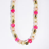 Blush Sunset Beaded Necklace