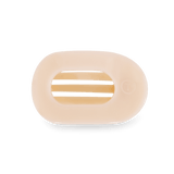 Small Flat Round Hair Clip