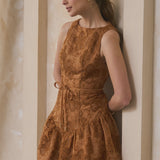 Sienna Bloom Embroidered Mini Dress