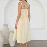 Golden Hour Garden Midi Dress
