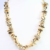 Rock Candy Chunky Necklace Gold